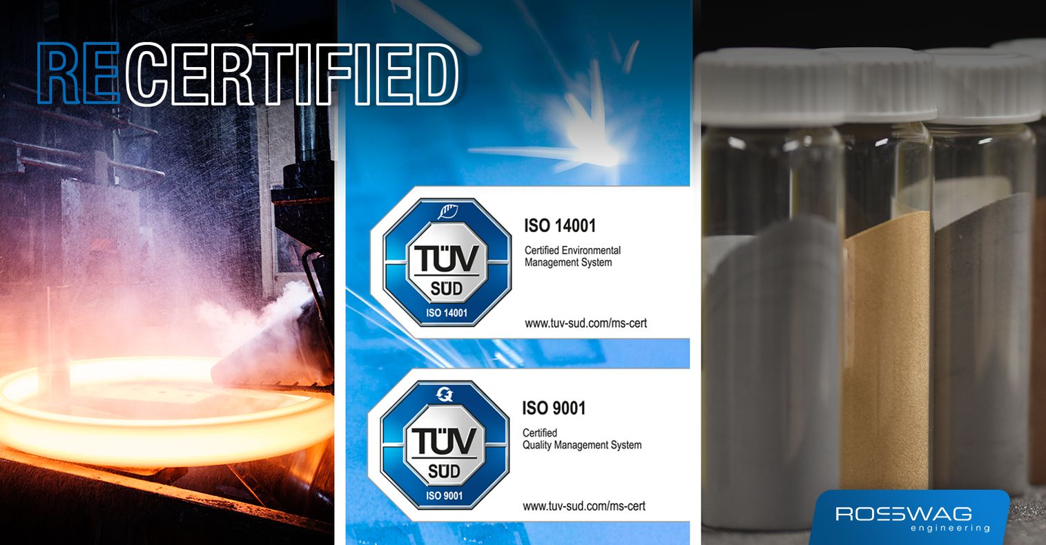 ISO 9001 / 14001 Recertified
