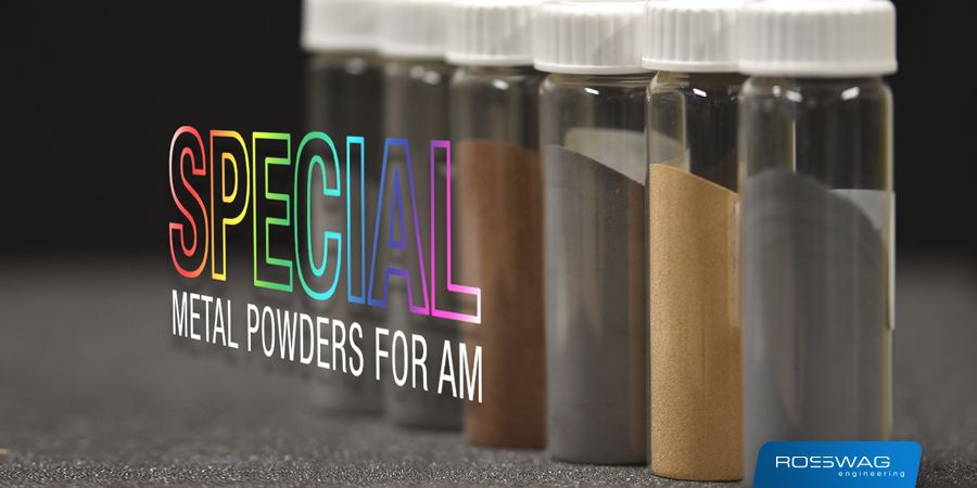 Special metal powders for AM